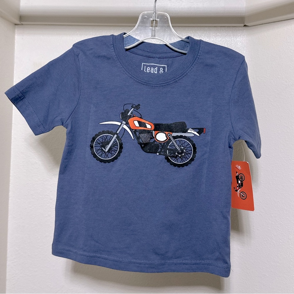 Baby Tee, Vintage Classic Dirt Bike